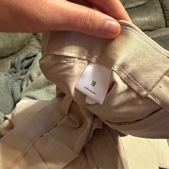 Express Editor Super High Waisted Straight Ankle Pant SIZE 16 euc - Picture 5 of 7